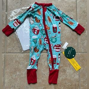 Little Sleepies “Peppermint Mocha” Zippy